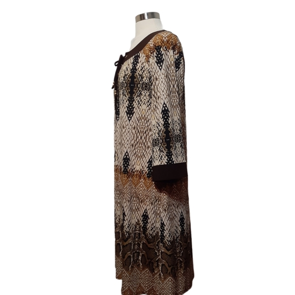 Curations Snake Skin Animal Print Dress - Picture 14 of 16